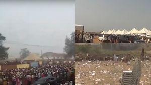 Imagini de la locul tragediei din Nigeria