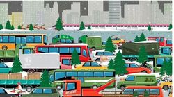 Iluzie optică: Tu poți să-l găsești pe Moș Crăciun și cadourile pierdute în imagine? Dacă reușești în mai puțin de 60 de secunde ești un adevărat geniu