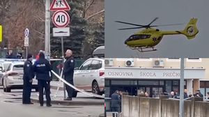 Atac la o școală din Zagreb