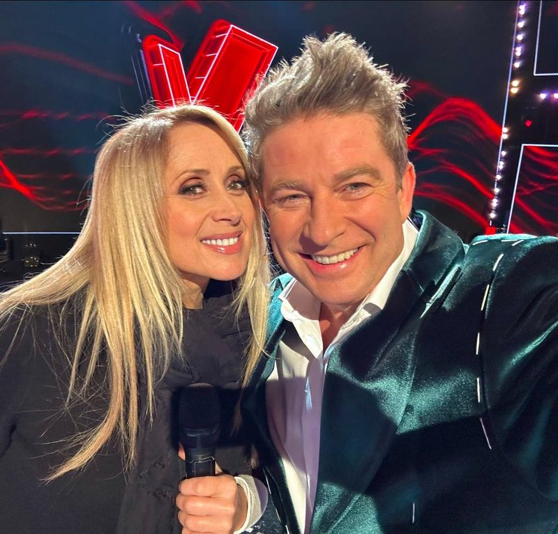 Lara Fabian și Pavel Bartoș