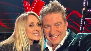 Lara Fabian și Pavel Bartoș