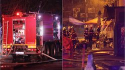 Mesaj RO-Alert: Incendiu la Piața Matache din București! Flăcările au fost însoțite de degajări masive de fum | Primele imagini și informații