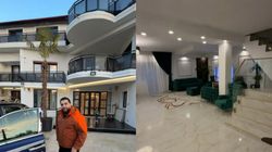 Imagini spectaculoase cu „palatul” lui Tzancă Uraganu! Are două etaje și un interior cum mulți doar visează. Luxul este la el acasă