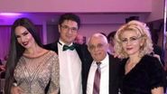 Petre Daea și soția lui, alături de Luis Lazarus și partenera sa