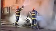 Imagini de la locul incidentului