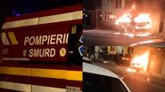 Imagini de la locul incidentului