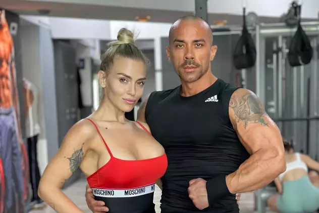 Oana Radu și fostul soț, Cătălin Dobrescu