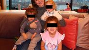 Emily Burghelea, alături de copiii și finul său