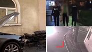 Imagini de la locul incidentului