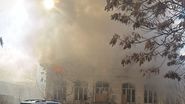 Incendiu în București