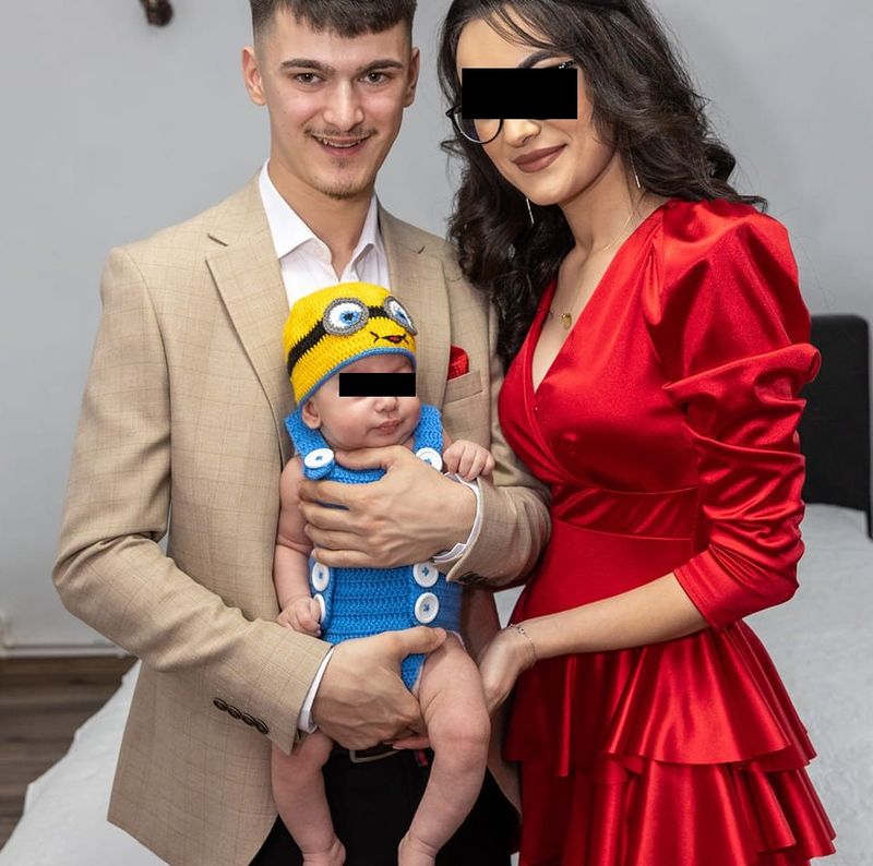 Alex Ștefan, tânărul mort în accidentul din Argeș, alături de soția și copilul său victimă accident Argeș