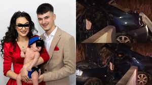 Alex Ștefan, tânărul mort în accidentul din Argeș, alături de soția și copilul său  victimă accident Argeș