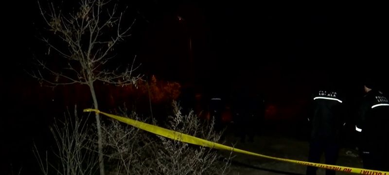 Imagini de la locul tragediei