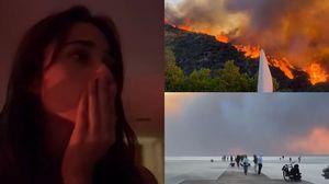 Imagini sfâșietoare cu locurile afectate de incendiile din Los Angeles! Andra Gogan a povestit îngrijorată ce se întâmplă acum. Influencerița este pregătită pentru orice: „Mi-am pus alarma odată la 2 ore ca să fiu sigură că nu ajunge focul la noi”