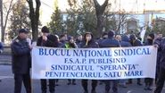 Imagini din timpul protestelor