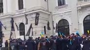 Imagine de la protestele precedente ale polițiștilor
