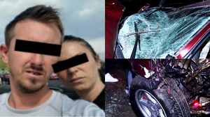 Imagini de la locul accidentului