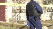 Imagine de la locul crimei din Maramureș