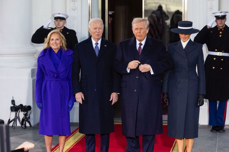 melania trump tinuta casa alba