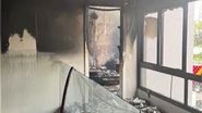 casa incendiată