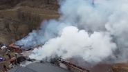 Incendiu în Mehedinți