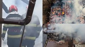 Incendiu în Mehedinți
