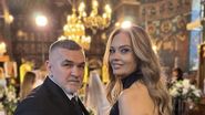 Leonard Doroftei și soția lui
