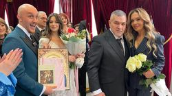Leonard Doroftei și Monica, soția lui, copleșiți de emoții în ziua în care fiul lor s-a căsătorit! Ce s-a întâmplat în timpul cununiei religioase? Primele declarații despre nuntă: „L-am încurajat să fie puternic”