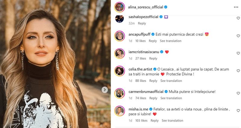 vedete comentarii alina sorescu