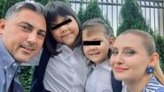 Alina Sorescu și Alexandru Ciucu, alături de copiii lor
