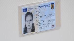 Specimen carte de identitate electronică