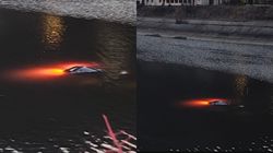 O mașină în care se aflau doi adulți și un minor a căzut în râul Olt! Cele trei victime sunt în stare de inconștiență