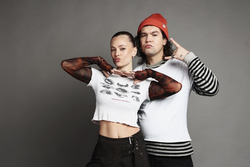 Oana Matache și Radu Siffredi