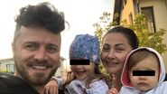Gabriela Cristea și Tavi Clonda copii