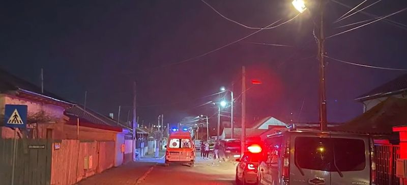 Imagini de la locul incidentului