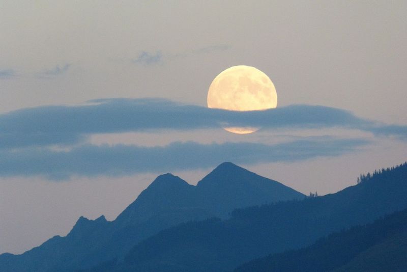 luna plina rasarit