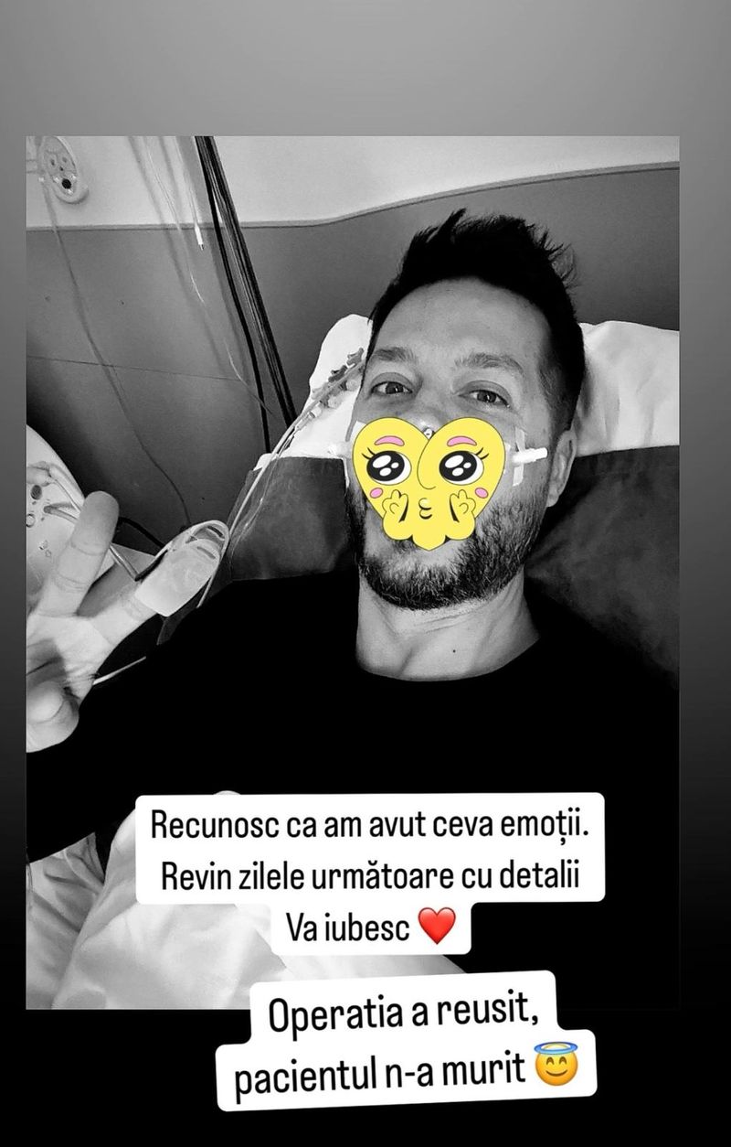 Jorge, pe patul de spital