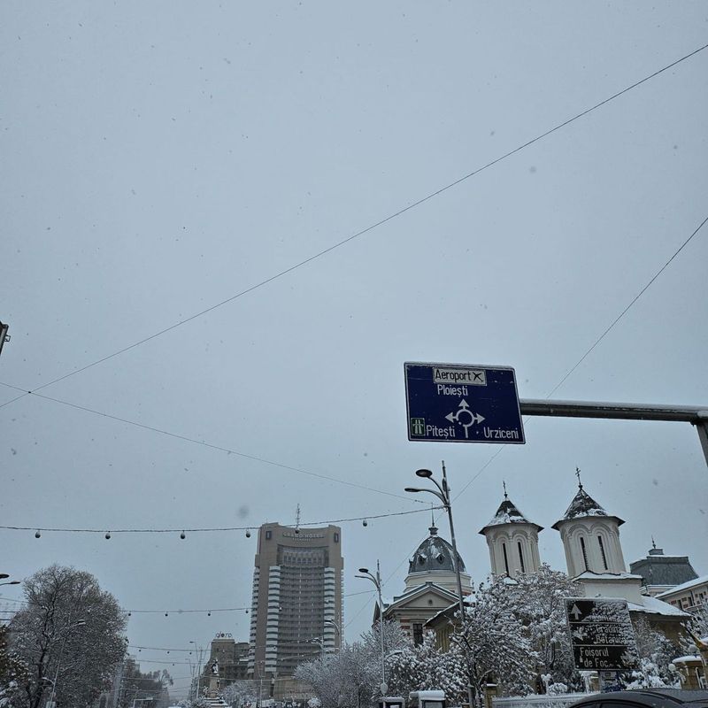 ninsoare bucuresti
