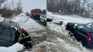 Accident rutier în Giurgiu