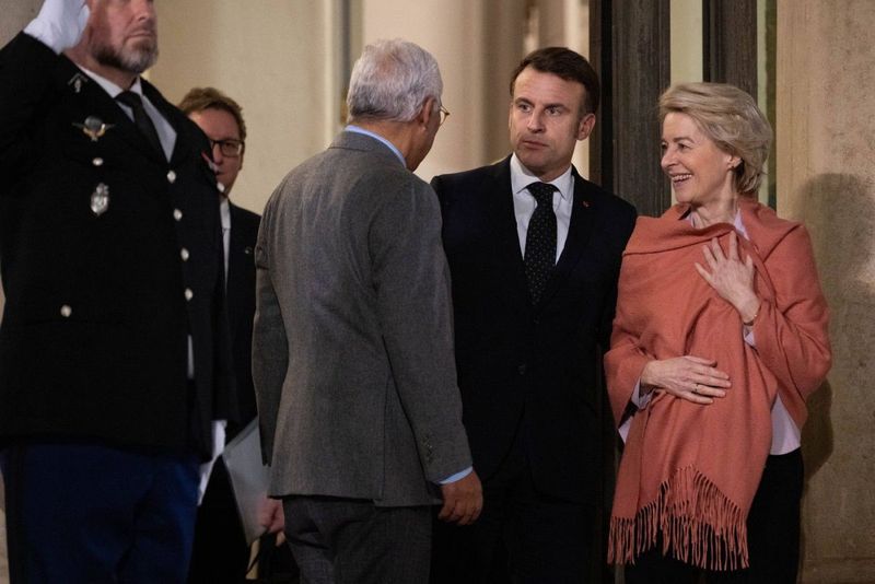emmanuel macron ursula von der leyen