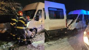 Imagini de la locul accidentului
