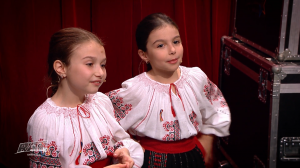 Ioana și Maria Bucur de la Românii au talent