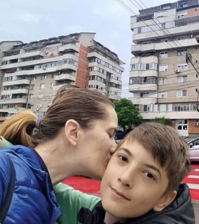 Horia și mama lui Horia mamă