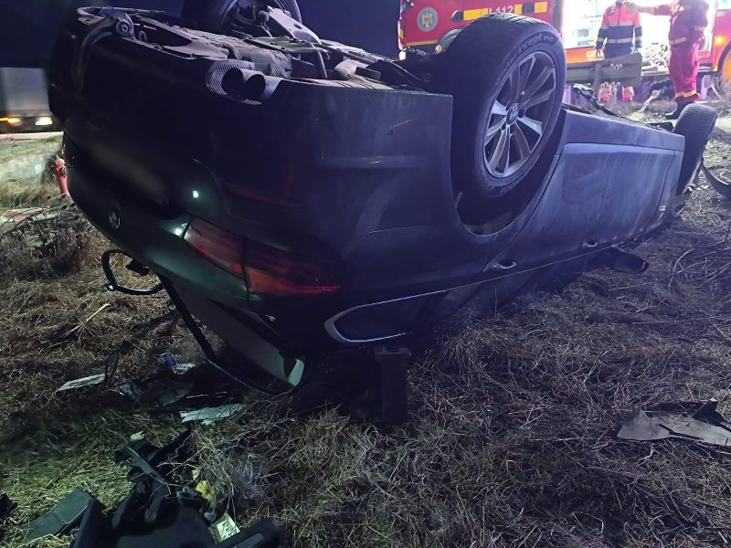 Imagini de la locul accidentului &icirc;n care a murit Andrei Perneș