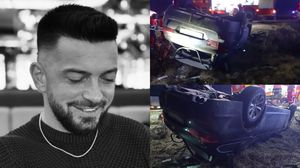 Imagini de la locul accidentului în care a murit Andrei Perneș