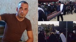 Cristian, tânărul omorât în Dolj de fostul soț al iubitei sale, a fost condus pe ultimul drum! Imagini sfâșietoare din ziua în care rudele și prietenii și-au luat „adio” de la el: „Îngerul nostru”
