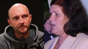 Cătălin Bordea și mama lui  Cătălin Bordea și mama lui