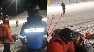 Imagini de la tragedia de pe pârtia din Borșa