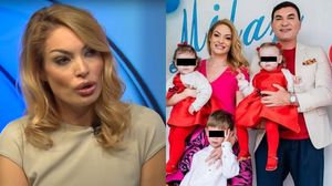 Valentina Pelinel și Cristi Borcea copii