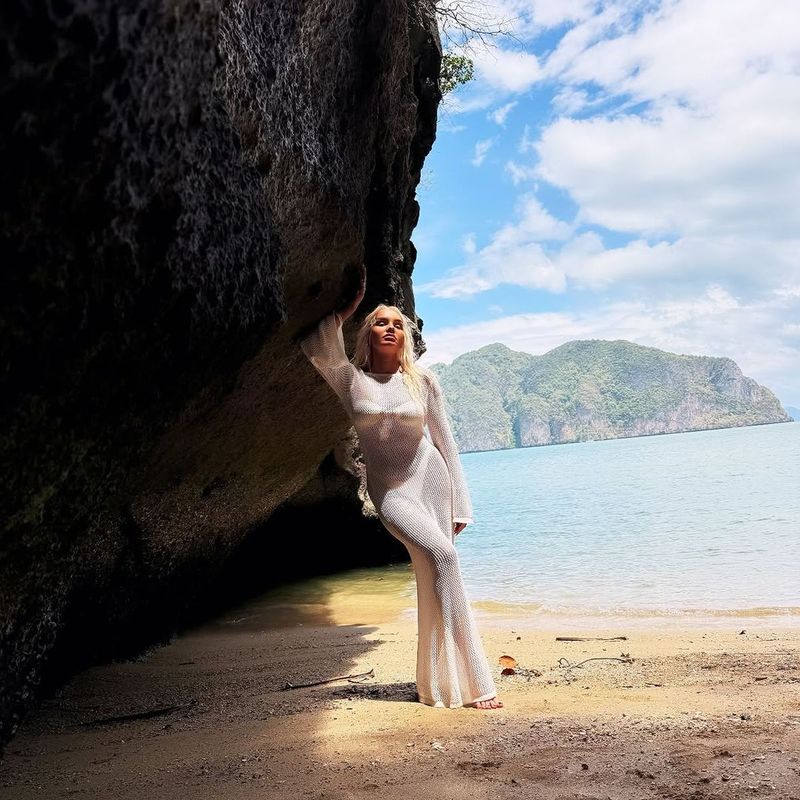 Maria Constantin în vacanță în Thailanda maria constantin